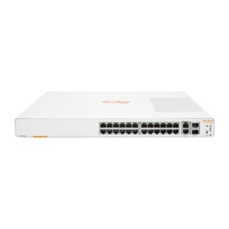 SWITCH ARUBA GIGABIT ETHERNET 1960 24G 24 PUERTOS 10-100-1000 + 2 PUERTOS SFP 128 GBIT-S 16000 ENTRADAS - ADMINISTRABLE