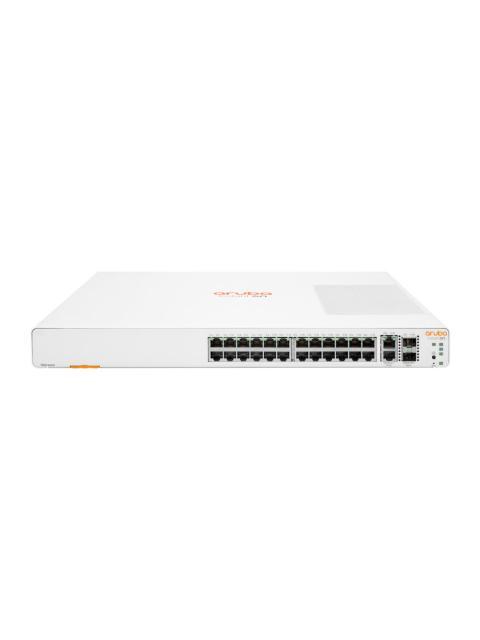 SWITCH ARUBA GIGABIT ETHERNET 1960 24G 24 PUERTOS 10-100-1000 + 2 PUERTOS SFP 128 GBIT-S 16000 ENTRADAS - ADMINISTRABLE