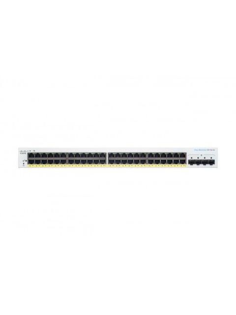 SWITCH CISCO GIGABIT ETHERNET BUSINESS 220 48 PUERTOS POE 10-100-1000 + 4 PUERTOS SFP 382W104 GBIT-S 8.192 ENTRADAS - ADMINISTRABLE - ¡COMPRA Y RECIBE $100 DE SALDO PARA TU SIGUIENTE PEDIDO! - Imagen 2