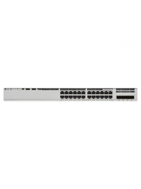 SWITCH CISCO GIGABIT ETHERNET CATALYST 9200L 24 PUERTOS POE+ 100-1000-10000 + 4 PUERTOS GIGABIT ETHERNET 128 GBIT-S 16.000 ENTRADAS - ADMINISTRABLE ? SE REQUIERE ADQUIRIR LICENCIAMIENTO DNA