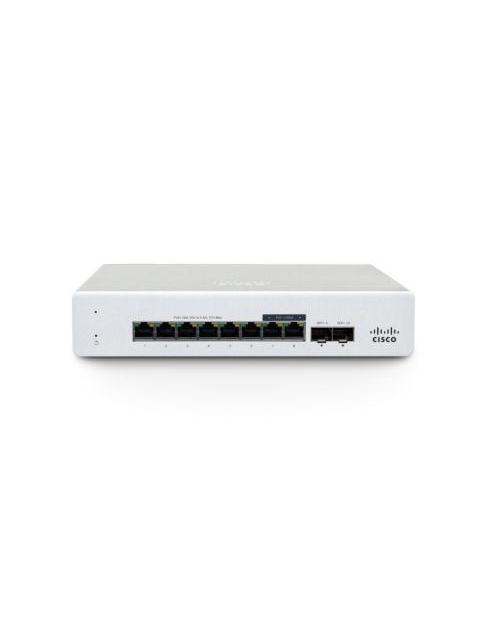SWITCH CISCO MS130-8P-HW 8 PUERTOS GIGABIT ETHERNET 10-100-1000 2 PUERTOS SFP 20 GBIT-S ADMINISTRADO