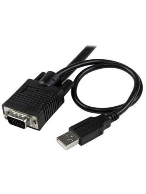 STARTECH  CABLE SWITCH KVM SV211USB USB+VGA 85CM NEGRO - Imagen 4