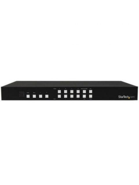 STARTECH SWITCH CONMUTADOR MATRIX HDMI 4X4 CON MULTIVISOR VIDEOWALL O IMAGEN E IMAGEN PAP - Imagen 2