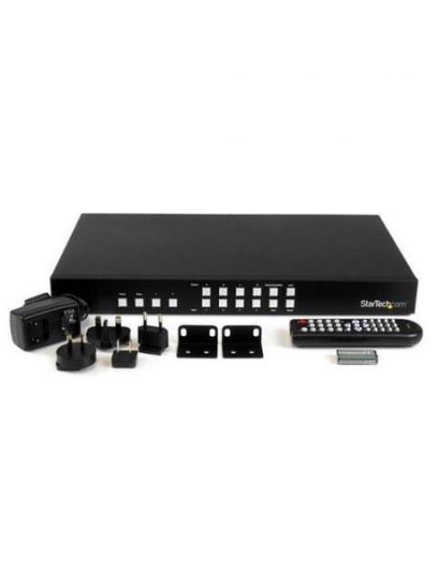 STARTECH SWITCH CONMUTADOR MATRIX HDMI 4X4 CON MULTIVISOR VIDEOWALL O IMAGEN E IMAGEN PAP - Imagen 4