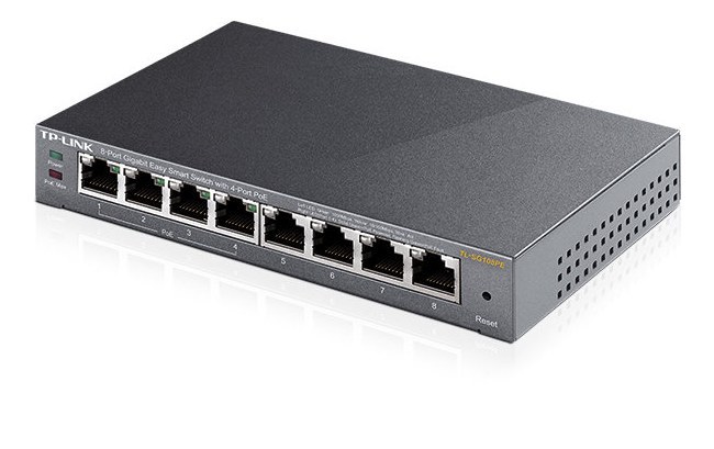 SWITCH TP-LINK GIGABIT ETHERNET TL-SG108PE EASY SMART POE 8 PUERTOS 10-100-1000MBPS (4X POE) 16 GBIT-S 4000 ENTRADAS - NO ADMINISTRABLE - Imagen 4