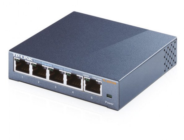 SWITCH TP-LINK GIGABIT ETHERNET TL-SG105 10-100-1000MBPS 5 PUERTOS - NO ADMINISTRABLE - Imagen 3