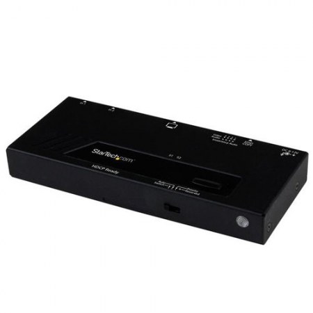 STARTECH SWITCH HDMI DE 2 PUERTOS CONMUTADO AUTOMATICO Y PRIORITARIO - Imagen 2