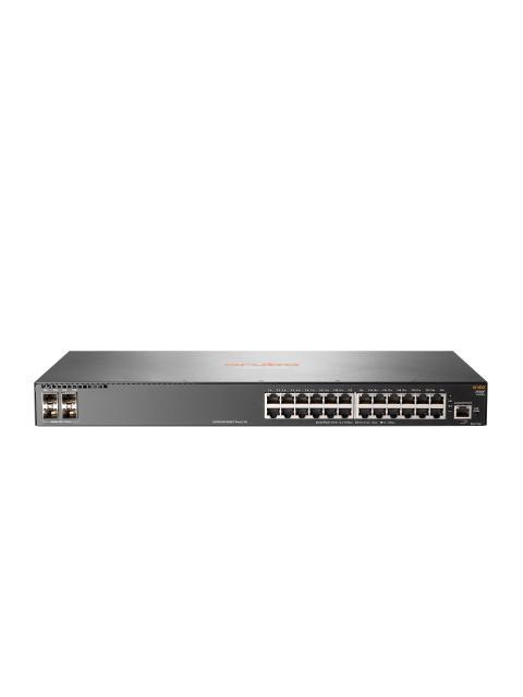 SWITCH HPE ARUBA 2930F 24 PUERTOS 1000MBPS + 4 SFP GESTIONADO JL259A