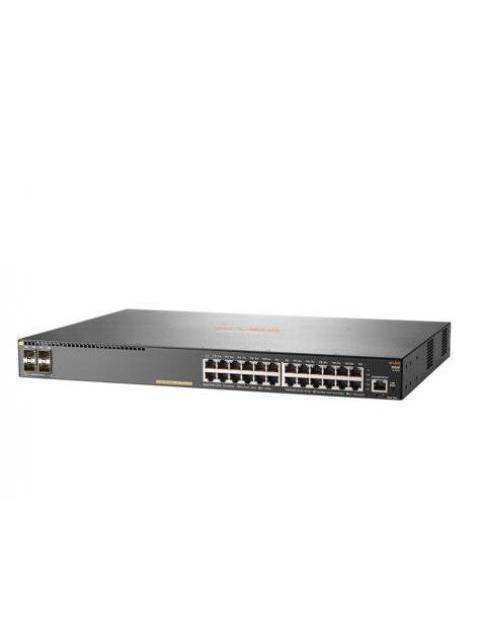 SWITCH HP JL261A GIGABIT ETHERNET ARUBA 2930F 24G POE+4SFP 24 PUERTOS - Imagen 2