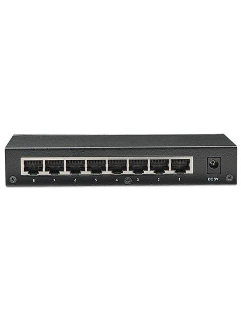 SWITCH INTELLINET GIGABIT ETHERNET 530347 8 PUERTOS 10-100-1000MBPS 4096 ENTRADAS - NO ADMINISTRABLE - Imagen 5