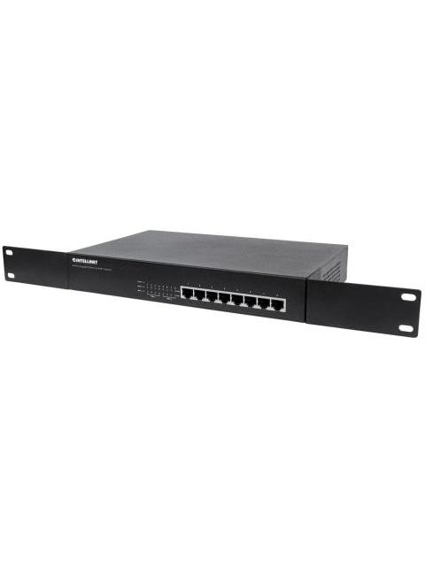SWITCH INTELLINET GIGABIT ETHERNET 560641 8 PUERTOS POE+ 10-100-1000MBPS 16GBIT-S 4096 ENTRADAS - Imagen 5