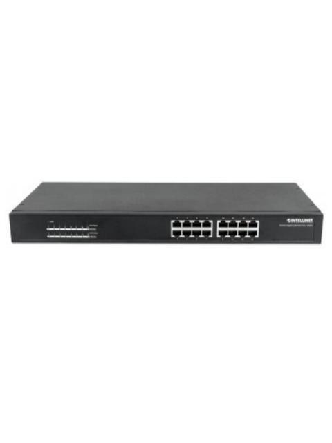 SWITCH INTELLINET GIGABIT ETHERNET 560993 16 PUERTOS 10-100-1000MBPS 32 GBIT-S 8192 ENTRADAS - NO ADMINISTRABLE - Imagen 3