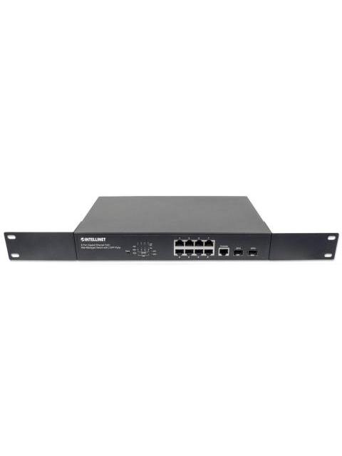 SWITCH INTELLINET GIGABIT ETHERNET 561167 8 PUERTOS POE+ 10-100-1000MBPS + 2 PUERTOS SFP 20 GBIT-S 8192 ENTRADAS - ADMINISTRABLE - Imagen 7