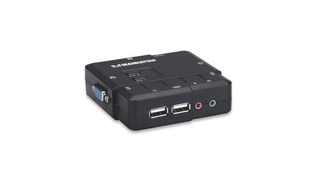 MANHATTAN SWITCH KVM 151252 2X USB 2X VGA