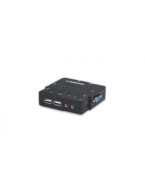 MANHATTAN SWITCH KVM 151252 2X USB 2X VGA - Imagen 4