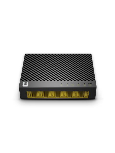 SWITCH NETIS GIGABIT ETHERNET ST3105GC 5 PUERTOS 10-100-1000MBPS 2.000 ENTRADAS - NO ADMINISTRABLE