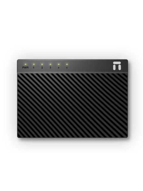 SWITCH NETIS GIGABIT ETHERNET ST3105GC 5 PUERTOS 10-100-1000MBPS 2.000 ENTRADAS - NO ADMINISTRABLE - Imagen 4