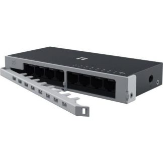 SWITCH NETIS MODELO ST108D 8 PUERTOS 10-100MBPS SWITCH DE ESCRITORIO CARCASA METALICA CON SEGURO DE CONECTOR INCORPORADO NO ADMINISTRABLE