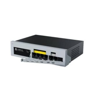 SWITCH NETIS ST106PDI265 6 PUERTOS 10-100M 4 PUERTOS POE + 2 PUERTOS DE ENLACE ASCENDENTE