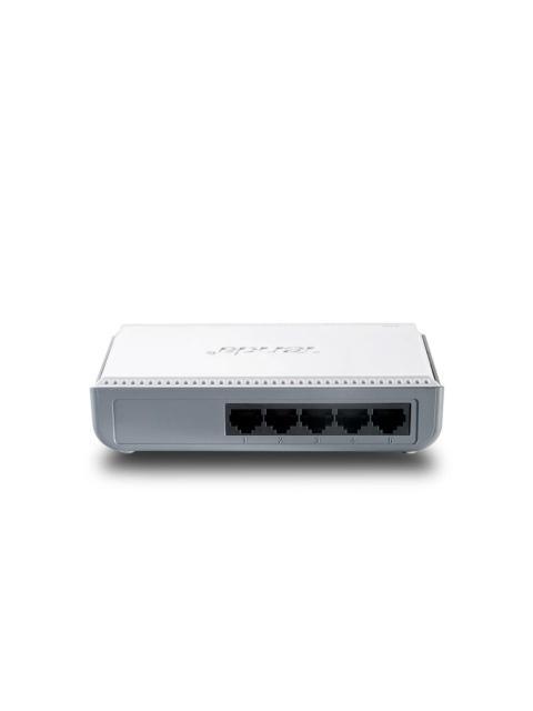 SWITCH TENDA S105 COLOR BLANCO 5 PUERTOS RJ45 - Imagen 2