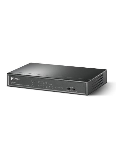 SWITCH TP-LINK FAST ETHERNET TL-SF1008LP 8 PUERTOS 10-100MBPS (4X POE) 1.6 GBIT-S 2000 ENTRADAS - NO ADMINISTRABLE - Imagen 5