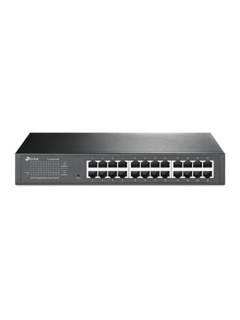 SWITCH TP-LINK GIGABIT ETHERNET EASY SMART 24 PUERTOS 10-100-1000MBPS 8000 ENTRADAS 48 GBIT-S - ADMINISTRABLE
