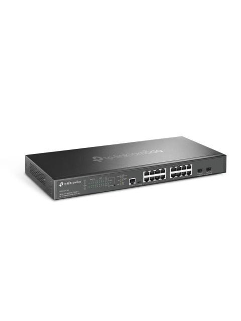 SWITCH TP-LINK GIGABIT ETHERNET OMADA L2+ 16 PUERTOS 10-100-1000MBPS + 2 PUERTOS SFP 120 GBIT-S 16.000 ENTRADAS - ADMINISTRABLE - Imagen 2