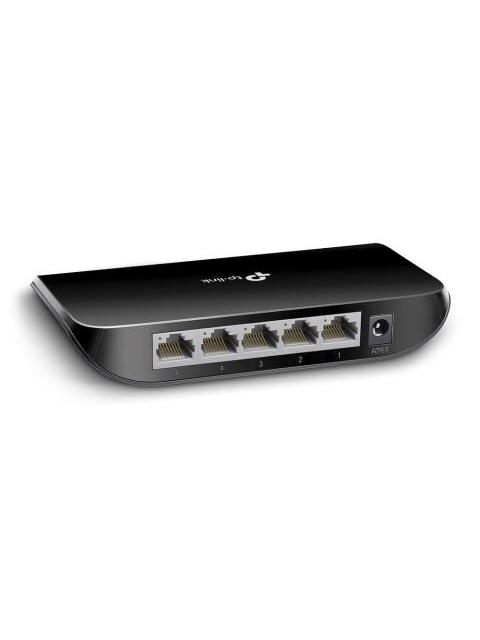 SWITCH TP-LINK GIGABIT ETHERNET TL-SG1005D 10-100-1000MBPS 16GBIT-S 5 PUERTOS NO ADMINISTRABLE - Imagen 2