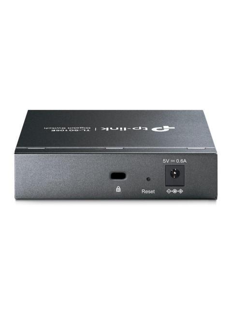 SWITCH TP-LINK GIGABIT ETHERNET TL-SG105E 5 PUERTOS 10-100-1000 MBPS 2000 ENTRADAS - NO ADMINISTRABLE - Imagen 2