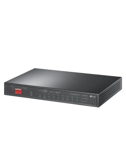SWITCH TP-LINK GIGABIT ETHERNET TL-SG1210PP 10PUERTOS 10-100-1000MBPS 20GBIT-S 4000 ENTRADAS ? NO ADMINISTRABLE