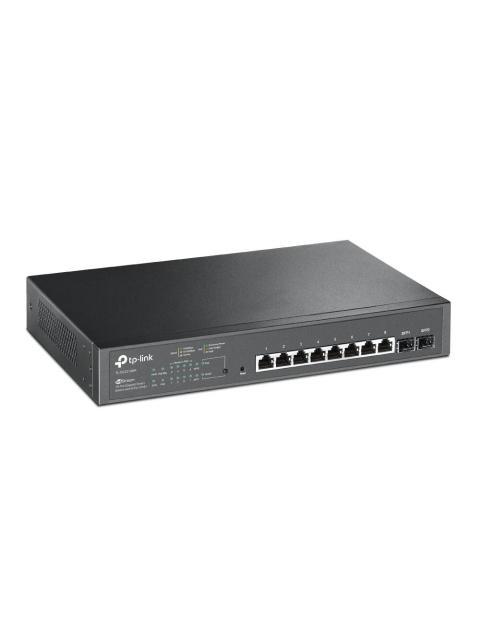 SWITCH TP-LINK GIGABIT ETHERNET TL-SG2210MP 8 PUERTOS POE+ 10-100-1000MBPS + 2 PUERTOS SFP 20GBIT-S 8000 ENTRADAS - ADMINISTRABLE - Imagen 2