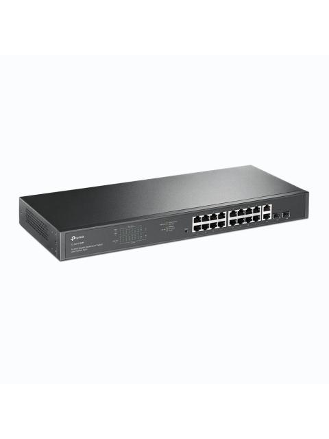 SWITCH TP-LINK GIGABIT ETHERNET TL-SG2218 16 PUERTOS POE+ 10-100-1000MBPS + 2 PUERTOS SFP 36 GBIT-S 8000 ENTRADAS - NO ADMINISTRABLE - Imagen 2
