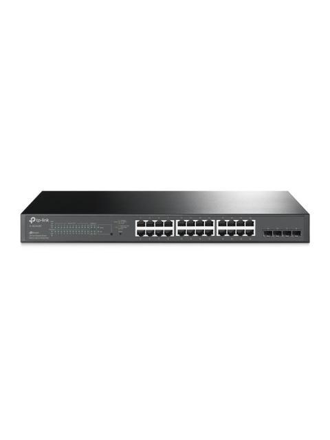 SWITCH TP-LINK GIGABIT ETHERNET TL-SG2428P 24 PUERTOS POE+ 10-100-1000MBPS + 4 PUERTOS SFP 56 GBIT-S 8000 ENTRADAS - ADMINISTRABLE