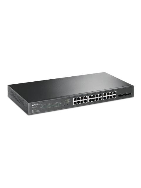 SWITCH TP-LINK GIGABIT ETHERNET TL-SG2428P 24 PUERTOS POE+ 10-100-1000MBPS + 4 PUERTOS SFP 56 GBIT-S 8000 ENTRADAS - ADMINISTRABLE - Imagen 2