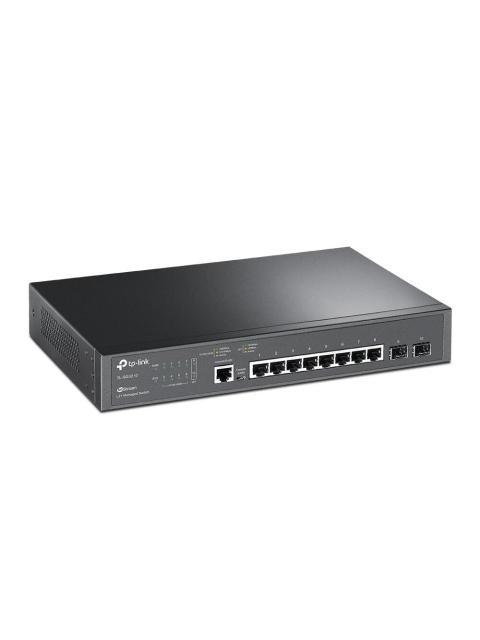 SWITCH TP-LINK GIGABIT ETHERNET TL-SG3210 8 PUERTOS 10-100-1000MBPS + 2 PUERTOS SFP 20GBIT-S 8000 ENTRADAS - ADMINISTRABLE - Imagen 2