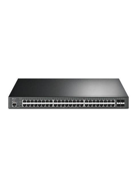 SWITCH TP-LINK GIGABIT ETHERNET TL-SG3452XP 48 PUERTOS POE 10-100-1000MBPS + 4 PUERTOS SFP+ 176 GBIT-S 16000 ENTRADAS - ADMINISTRABLE