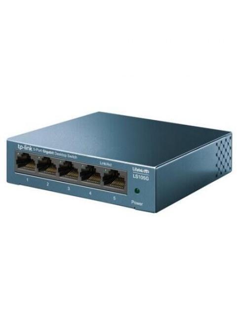 SWITCH TP-LINK GIGABIT ETHERNET LS105G 5 PUERTOS 10-100-1000MBPS 7.4 MPPS 2000 ENTRADAS - NO ADMINISTRABLE - Imagen 3