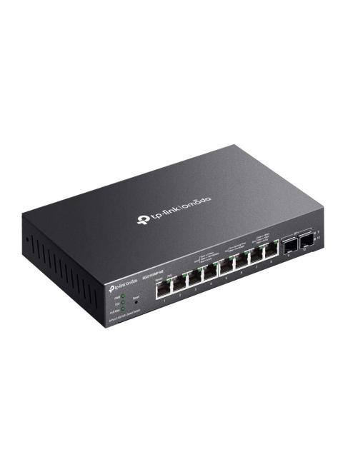 SWITCH TP-LINK SG2210XMP-M2 8 PUERTOS 2.5G ETHERNET 100-1000-2500 8 X POE+ 160W 2 PUERTOS SFP+ 80 GBIT-S 16000 ENTRADAS ADMINISTRADO - Imagen 3