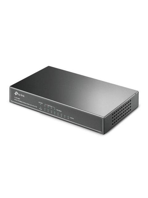 SWITCH TP-LINK TL-SF1008P POE 10-100MBPS 8 PUERTOS 1000 ENTRADAS NO ADMINISTRABLE - Imagen 3