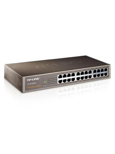 SWITCH TP-LINK TL-SF1024D SOPORTE PARA RACK 24 PUERTOS RJ45 FAST ETHER - Imagen 3