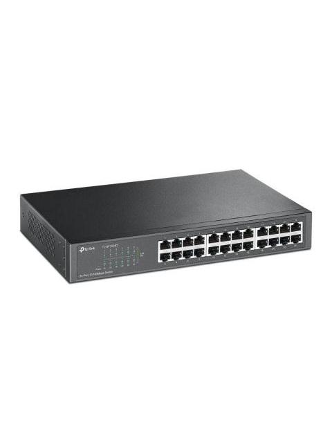 SWITCH TP-LINK TL-SF1024D SOPORTE PARA RACK 24 PUERTOS RJ45 FAST ETHER - Imagen 2