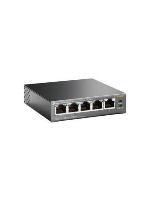 SWITCH TP-LINK GIGABIT ETHERNET TL-SG1005P 5 PUERTOS 10-100-1000 (4X POE) 10GBIT-S 2000 ENTRADAS - NO ADMINISTRABLE - Imagen 2