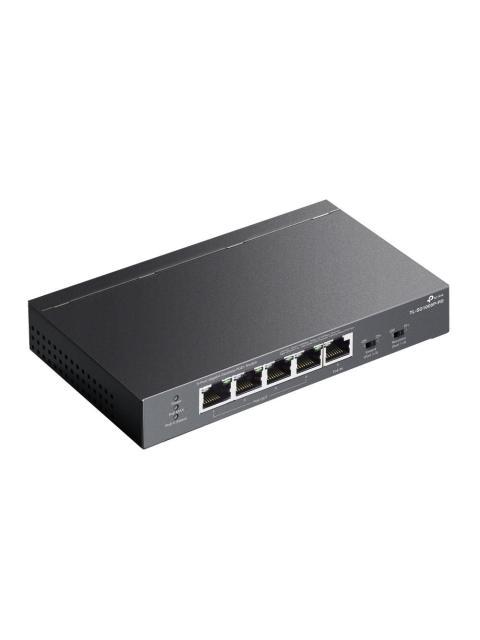 SWITCH TP-LINK TL-SG1005P-PD 5 PUERTOS GIGABIT ETHERNET 10-100-1000 5 X POE 66W 10 GBIT-S 2000 ENTRADAS NO ADMINISTRADO - Imagen 4