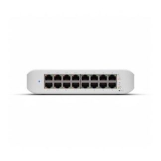 SWITCH UBIQUITI NETWORKS GIGABIT ETHERNET UNIFI LITE 16 16 PUERTOS 10-100-1000 (8X POE) 16GBIT-S - ADMINISTRABLE
