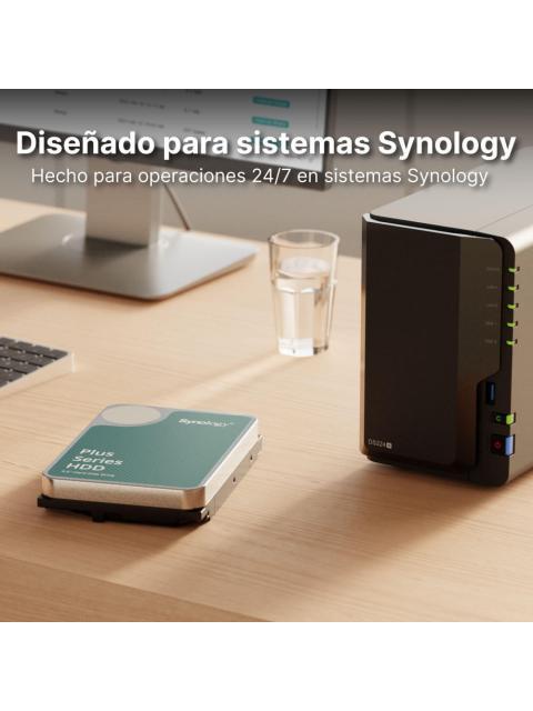SYNOLOGY HAT33004T DISCO DURO 4TB - 5400RPM - SERIE PLUS DISCOS DUROS- ESPECIALIZADOS PARA NAS - Imagen 3
