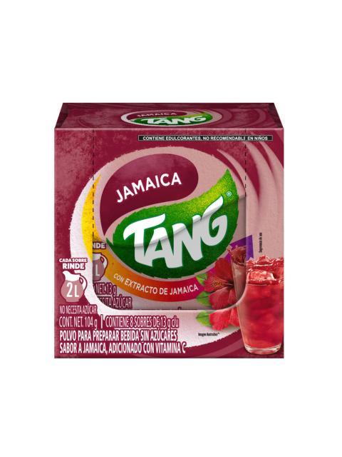 TANG SABOR JAMAICA PAQUETE CON 8 SOBRES DE 13 GR