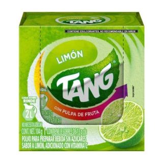 TANG SABOR LIMON CON 8 SOBRES DE 13 GR