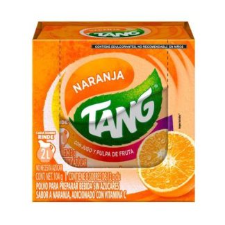 TANG SABOR NARANJA PAQUETE CON 8 SOBRES DE 13 GR