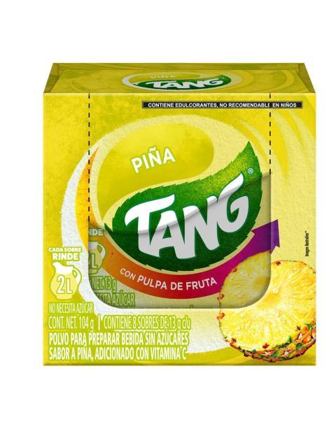 TANG SABOR PIÑA CON 8 SOBRES DE 13 GR