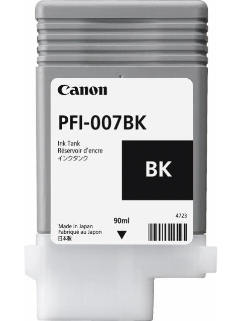 TANQUE DE TINTA CANON PFI-007BK NEGRO 90ML